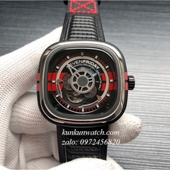 Đồng Hồ Nam SevenFriday P3/BB - Automatic - Dây Da
