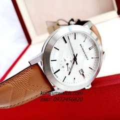 Đồng Hồ Nam Burberry The City BU9904 Silver Dây Da 42mm