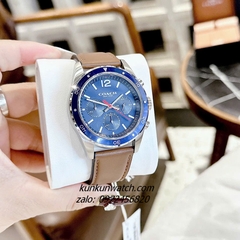 Đồng Hồ Nam Coach Sullivan Sport Chronograph 14602038 Dây Da Nâu Vỏ Silver Mặt 44mm