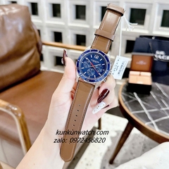Đồng Hồ Nam Coach Sullivan Sport Chronograph 14602038 Dây Da Nâu Vỏ Silver Mặt 44mm