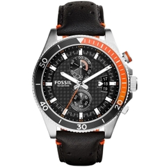 Đồng Hồ Nam Fossil CH2953 Chronograph Niềng Số Dây Da 45mm 1