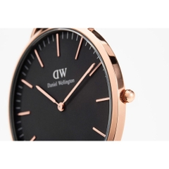 Đồng hồ Nam Daniel Wellington Classic Black 40mm Rose Gold DW00100127