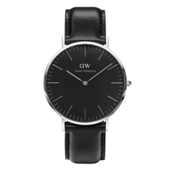 Đồng hồ Nam Daniel Wellington Classic Black 40mm Silver DW00100133