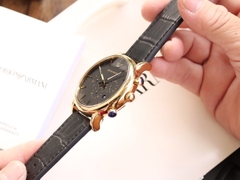 Đồng hồ Nam Emporio Armani AR1917 - Quartz - Dây da - 43mm