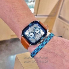 Đồng Hồ Nam Fossil BQ2658 6 Kim Mặt Vuông 42mm Dây Da Quartz