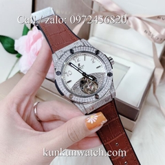 Đồng Hồ Nam Hublot HLCD093 - Automatic - Dây Da Nâu -  42mm