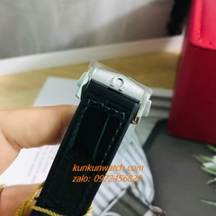 Đồng Hồ Nam Omega Constellation Automatic Niềng Số La Mã Dây Xanh Mộc Silver 40mm