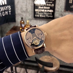 Đồng Hồ Nam Patek Philippe PTPLCD024 - Automatic - Dây da  -  42m