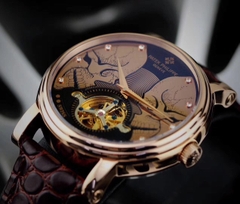 Đồng Hồ Nam Patek Philippe PTPLCD024 - Automatic - Dây da  -  42m