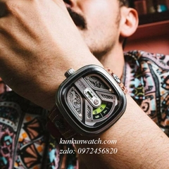 Đồng Hồ Nam SevenFriday M1B/02 - Automatic - Dây Da