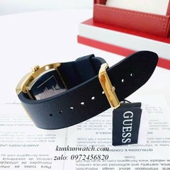 Đồng Hồ Nam Guess GW0500G1 Dây Silicone Bọc Da 44mm