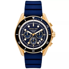 Đồng Hồ Nam Michael Kors Maritime Blue MK9205 Chronograph Dây Silicone 45mm 1