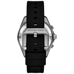 Đồng Hồ Nam Michael Kors Maritime Black MK9206 Chronograph Dây Silicone 45mm