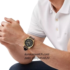 Đồng Hồ Nam Michael Kors Brecken Chronograph MK8849 Dây Silicone Da 45mm