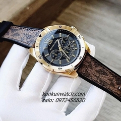 Đồng Hồ Nam Michael Kors Brecken Chronograph MK8849 Dây Silicone Da 45mm