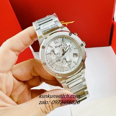 Đồng Hồ Nam Salvatore Ferragamo F80 Classic Chronograph Silver 44mm