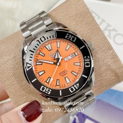 Đồng Hồ Nam Seiko 5 Sports Automatic Bezel Xoay Orange 44mm 1