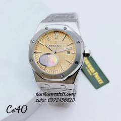 Đồng Hồ Nam Audemars Piguet Royal Oak 03 Kim Automatic Mặt Vàng Silver 41mm 1