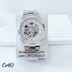 Đồng Hồ Nam Citizen AutomatiC Lộ Cơ 3 Kim Silver 40mm 1