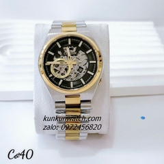 Đồng Hồ Nam Citizen AutomatiC Lộ Cơ 3 Kim Demi Mặt Đen 40mm 1