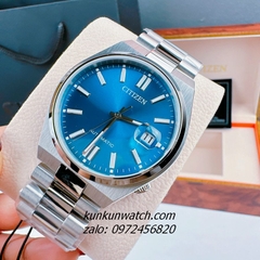 Đồng Hồ Nam Citizen Tsuyosa Automatic Silver Mặt Xanh Lam 40mm