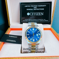 Đồng Hồ Nam Citizen Tsuyosa Automatic Demi Mặt Xanh Dương 40mm 1