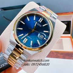 Đồng Hồ Nam Citizen Tsuyosa Automatic Demi Mặt Xanh Dương 40mm