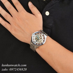 Đồng Hồ Nam Fosil ME3044 Automatic Lộ Cơ Trong Suốt 44mm