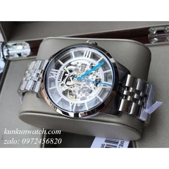 Đồng Hồ Nam Fosil ME3044 Automatic Lộ Cơ Trong Suốt 44mm
