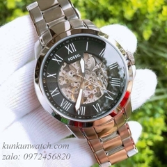 Đồng Hồ Nam Fossil ME3103 Điểm Số La Mã Các Mốc Giờ Automatic 45mm