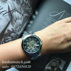 Đồng Hồ Nam Fossil ME3103 Điểm Số La Mã Các Mốc Giờ Automatic 45mm