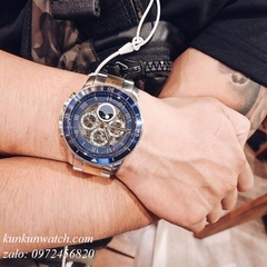 Đồng Hồ Nam Fossil ME3141 Automatic Lịch Ngày Đêm - Dây Kim Loại - Niềng Số - 44mm
