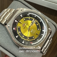 Đồng Hồ Nam Orient Automatic SK Mặt Vàng 42mm