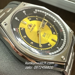 Đồng Hồ Nam Orient Automatic SK Mặt Vàng 42mm