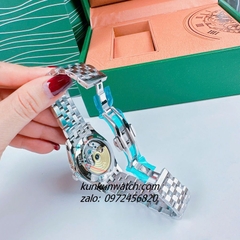 Đồng Hồ Nam Patek Philippe Automatic 04 Lịch Silver Mặt Xám 40mm