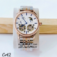 Đồng Hồ Nam Patek Philippe Automatic Lộ Cơ 4 Kim Demi 42mm 1