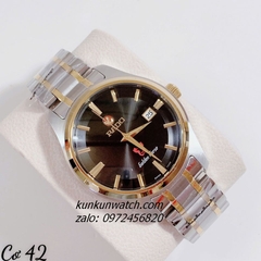 Đồng Hồ Nam Rado Golden Horse Mỏ Neo Demi Mặt Đen 42mm