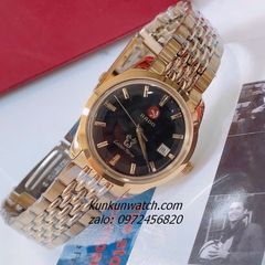 Đồng Hồ Nam Rado Golden Horse Gold Mặt Đen 42mm