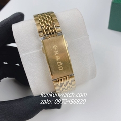 Đồng Hồ Nam Rado Cá Ngựa Niềng Khía Full Vàng 38mm