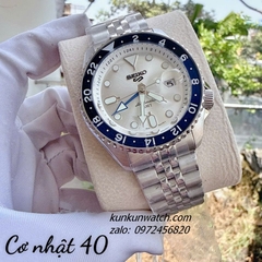 Đồng Hồ Nam Seiko 5 Sports SKX GMT Automatic Silver 40mm 1