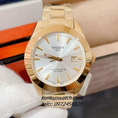 Đồng Hồ Nam Tissot Gentleman powermatic 80 Silicium Automatic Gold 40mm 1