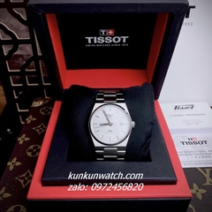 Đồng Hồ Nam Tissot 1853 PRX powermatic 80 Silver Nền Caro Automatic Mặt 40mm