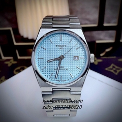 Đồng Hồ Nam Tissot 1853 PRX Powermatic 80 Silver Nền Caro Automatic Mặt Xanh Lơ 40mm