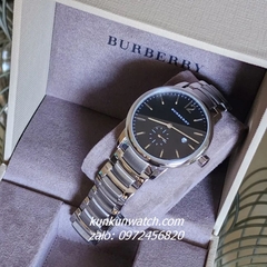 Đồng Hồ Nam Burberry Classic Round  BU10005 Silver 40mm