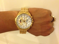 Đồng hồ Nam Casio Edifice  EF-558FG-7AVUDF  -  Dây kim loại