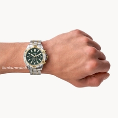 Đồng Hồ Nam Fossil FS5622 Chronograph Đánh Dấu Phút Vành Bezel 44mm