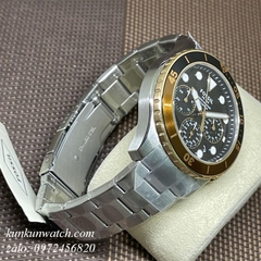 Đồng Hồ Nam Fossil FS5768 Chronograph Kim Chỉ Giờ Dạ Quang 46mm