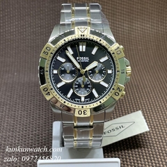 Đồng Hồ Nam Fossil FS5771 Chronograph Đánh Dấu Phút Vành Bezel 44mm