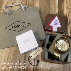Đồng Hồ Nam Fossil FS5772 Chronograph Đánh Dấu Phút Vành Bezel 44mm