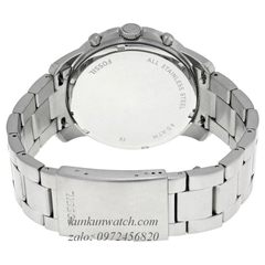 Đồng Hồ Nam Fossil FS5238 Chronograph Điểm Số La Mã Các Mốc Giờ 44mm